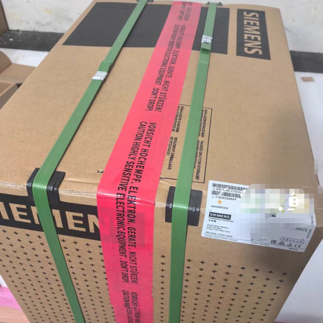 6SL3120-1TE31-3AA3/SINAMICS S120 single motor module input: 600V DC output: 3AC 400V, 132A structural form: book size internal air cooling optimized pulse graphics and support for extended safety integration functions including DRIVE CLiQ cable